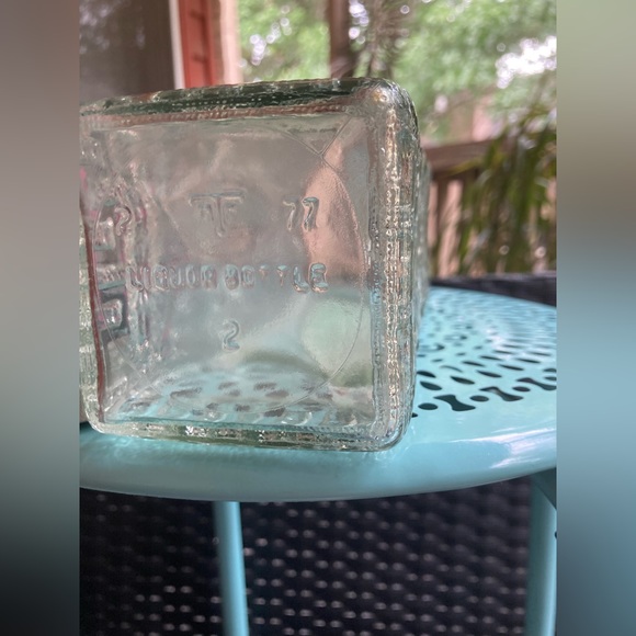 Vintage 1977 Olmeca Decorative Tequila 1Ltr Decanter Refillable Disc Bottle EVC - Picture 8 of 11